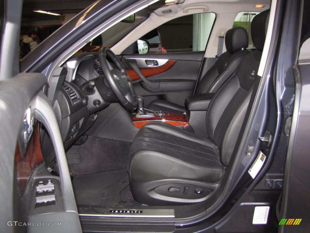 Graphite Interior 2010 Infiniti FX 35 Photo #47333065