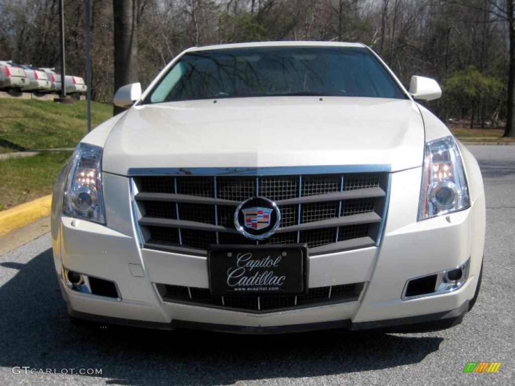 2008 CTS 4 AWD Sedan - White Diamond Tri-Coat / Light Titanium/Ebony photo #7