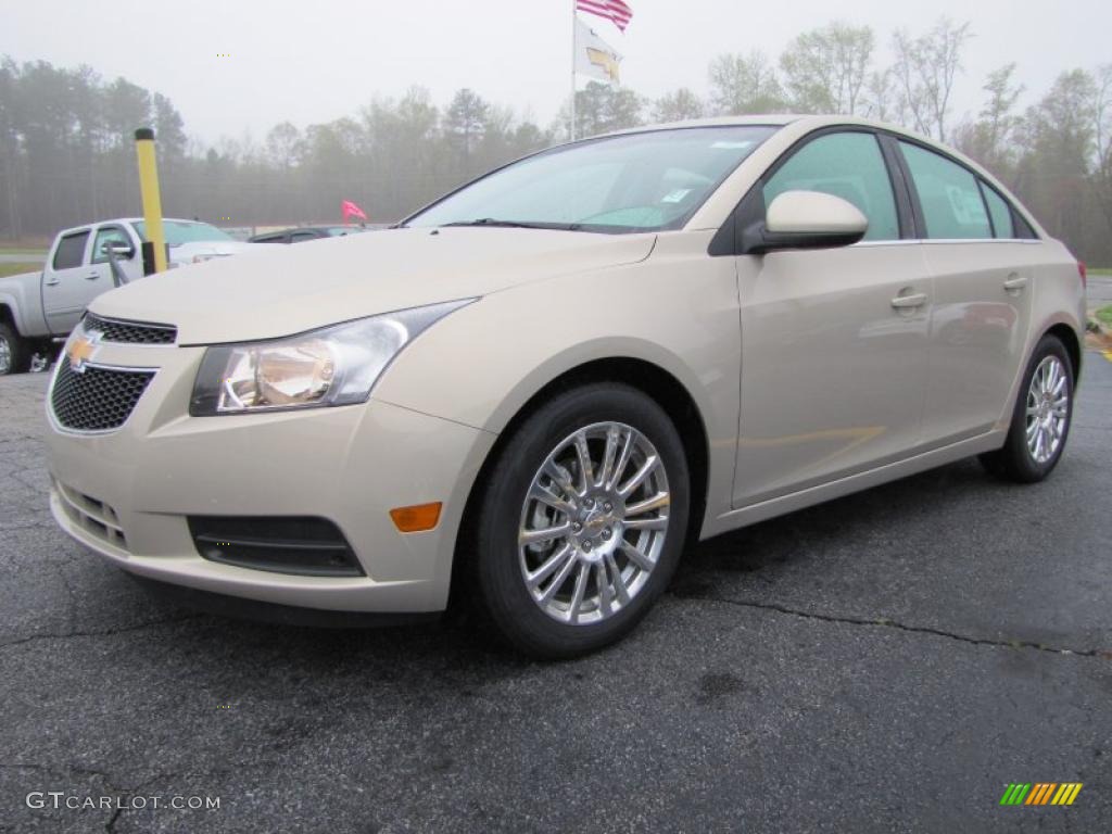 Gold Mist Metallic 2011 Chevrolet Cruze ECO Exterior Photo #47333869