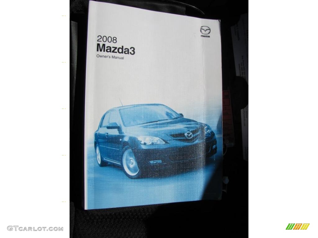 2008 MAZDA3 s Touring Hatchback - Galaxy Gray Mica / Black photo #4