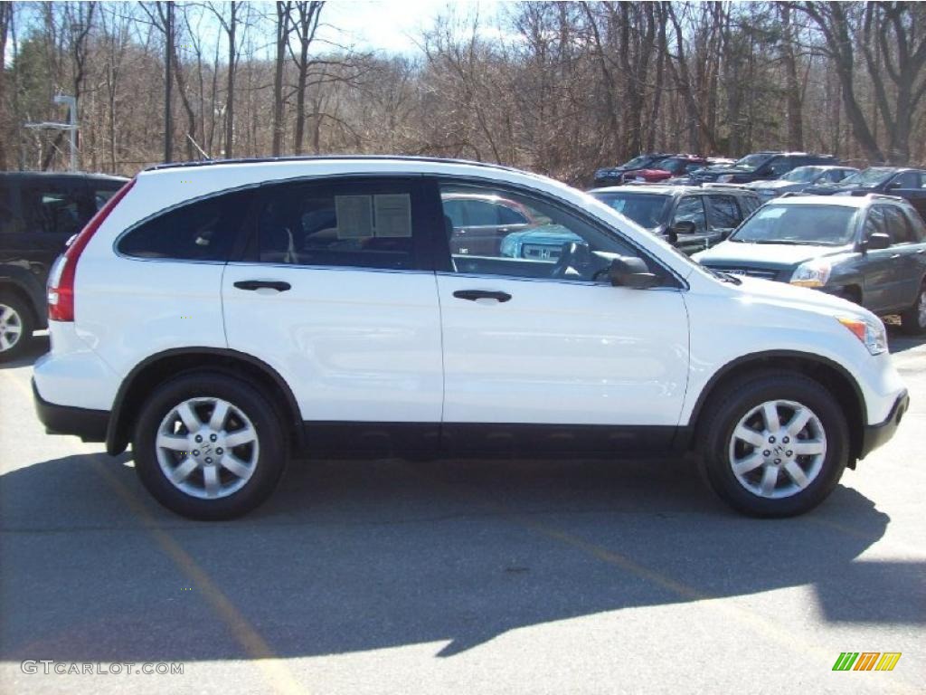 2008 CR-V EX 4WD - Taffeta White / Gray photo #23