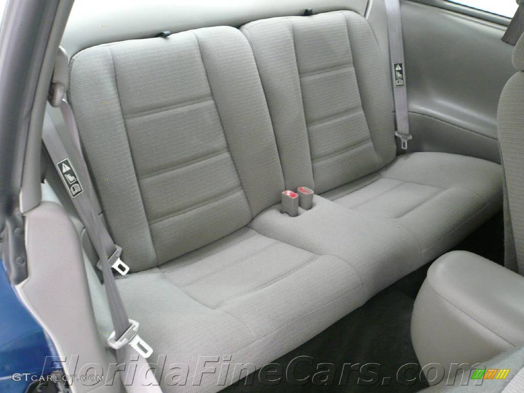 2000 Mustang V6 Coupe - Atlantic Blue Metallic / Medium Graphite photo #17