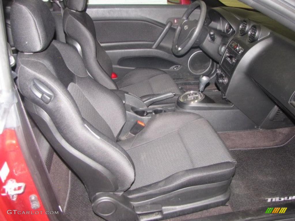 GS Black Cloth Interior 2008 Hyundai Tiburon GS Photo #47335501