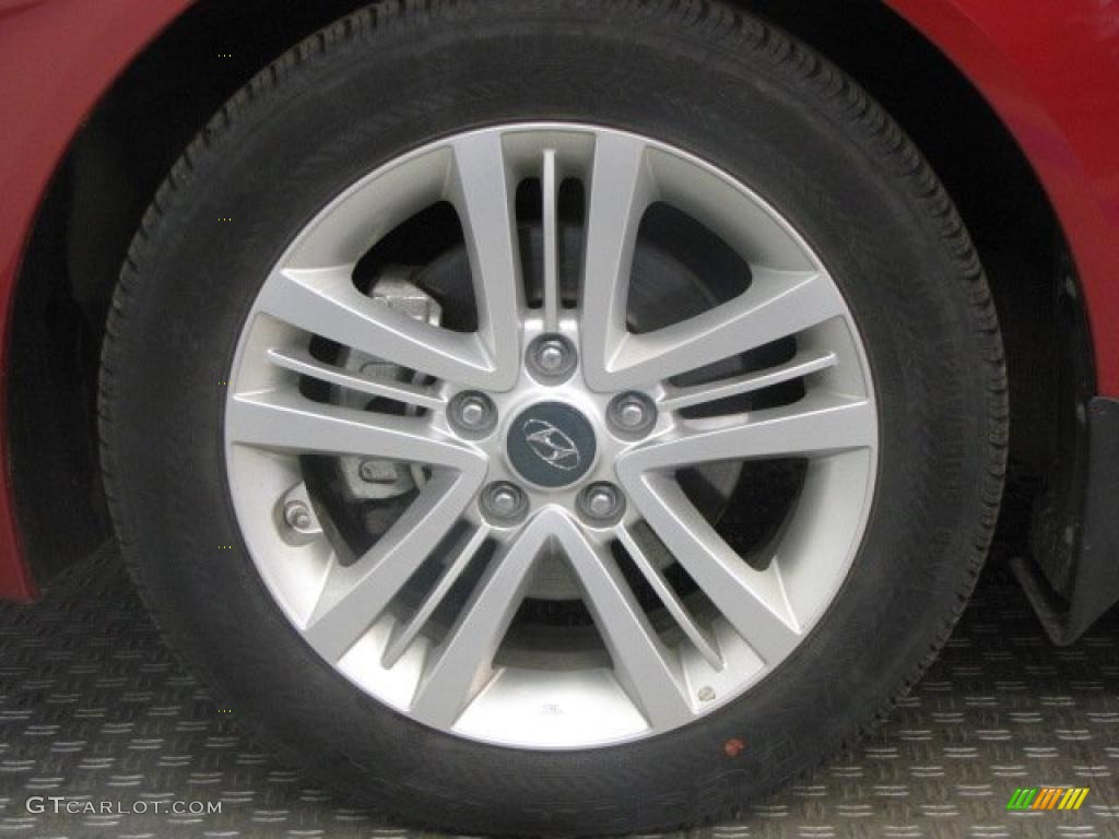 2008 Hyundai Tiburon GS Wheel Photo #47335558