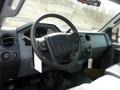 Vermillion Red - F350 Super Duty XL Regular Cab 4x4 Chassis Photo No. 9