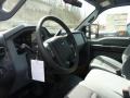 Vermillion Red - F350 Super Duty XL Regular Cab 4x4 Chassis Photo No. 11