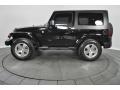 Black 2009 Jeep Wrangler Sahara 4x4 Exterior