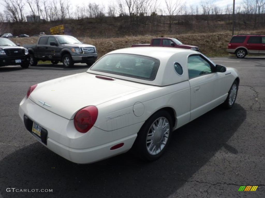 Whisper White 2002 Ford Thunderbird Premium Roadster Exterior Photo #47336572