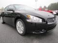 2011 Super Black Nissan Maxima 3.5 SV  photo #7