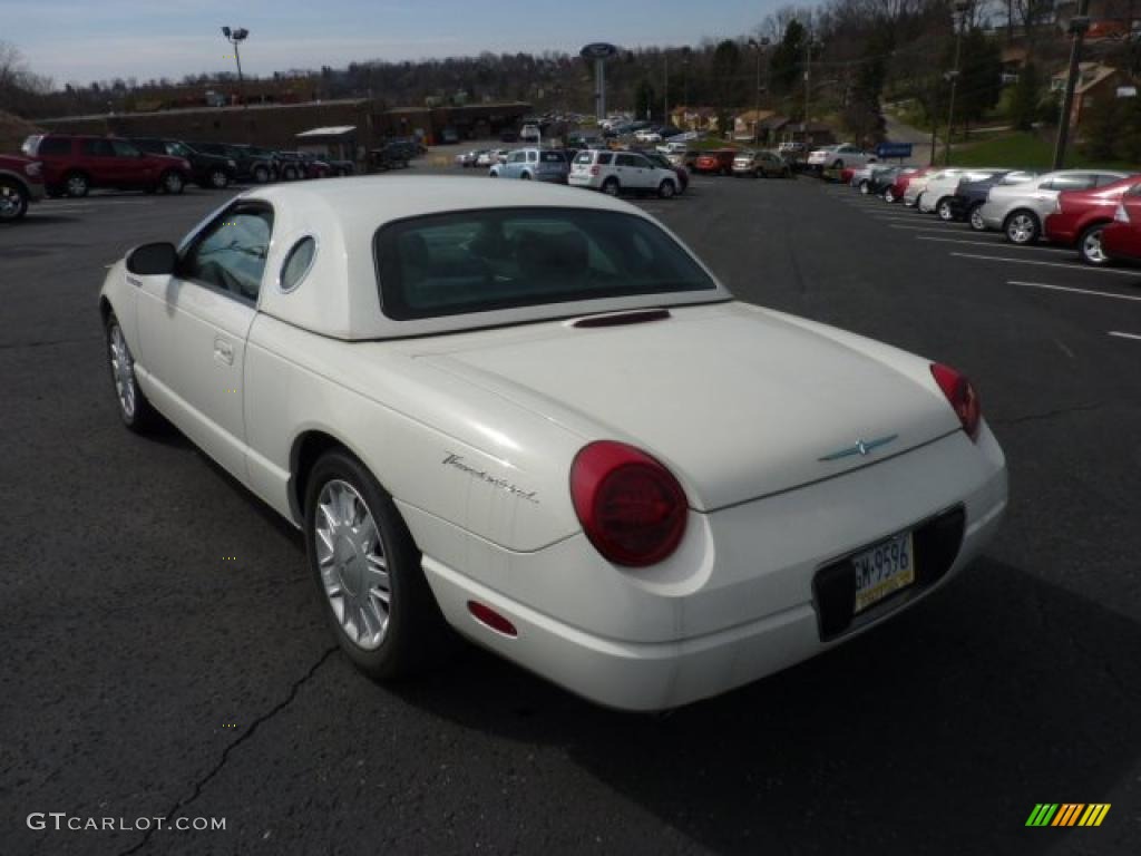 Whisper White 2002 Ford Thunderbird Premium Roadster Exterior Photo #47336596