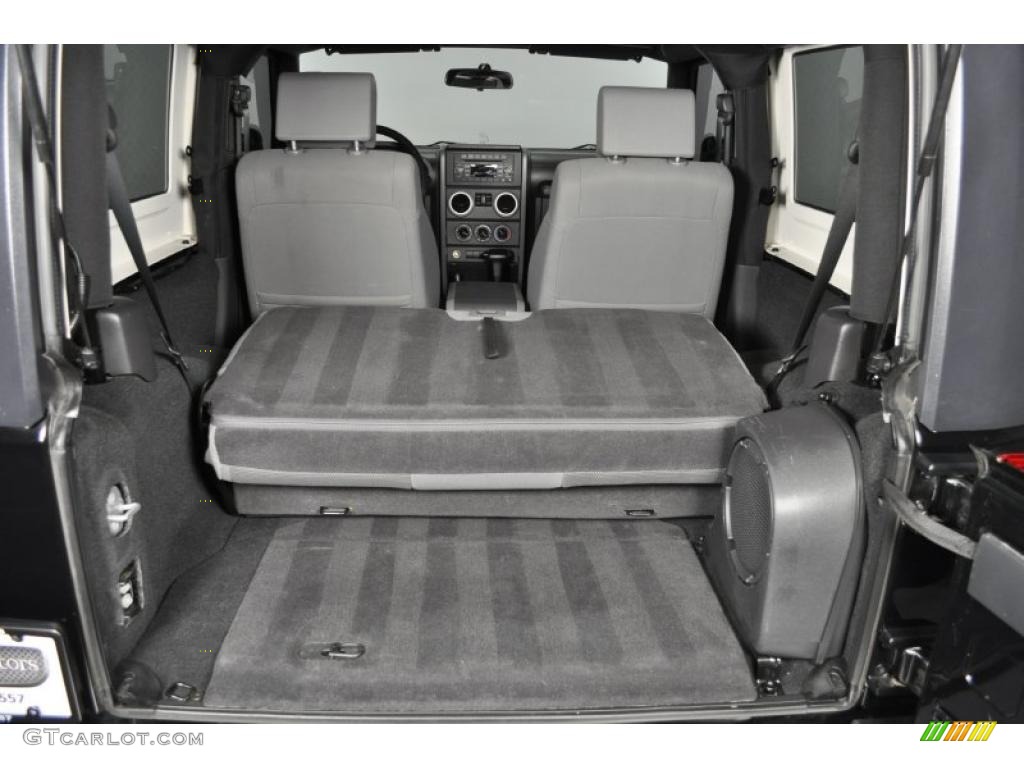 2009 Jeep Wrangler Sahara 4x4 Trunk Photo #47336812
