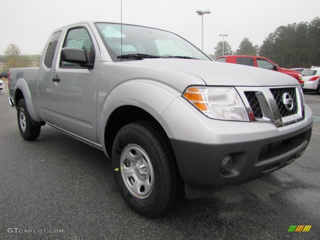 Radiant Silver Metallic 2011 Nissan Frontier S King Cab Exterior Photo #47336854