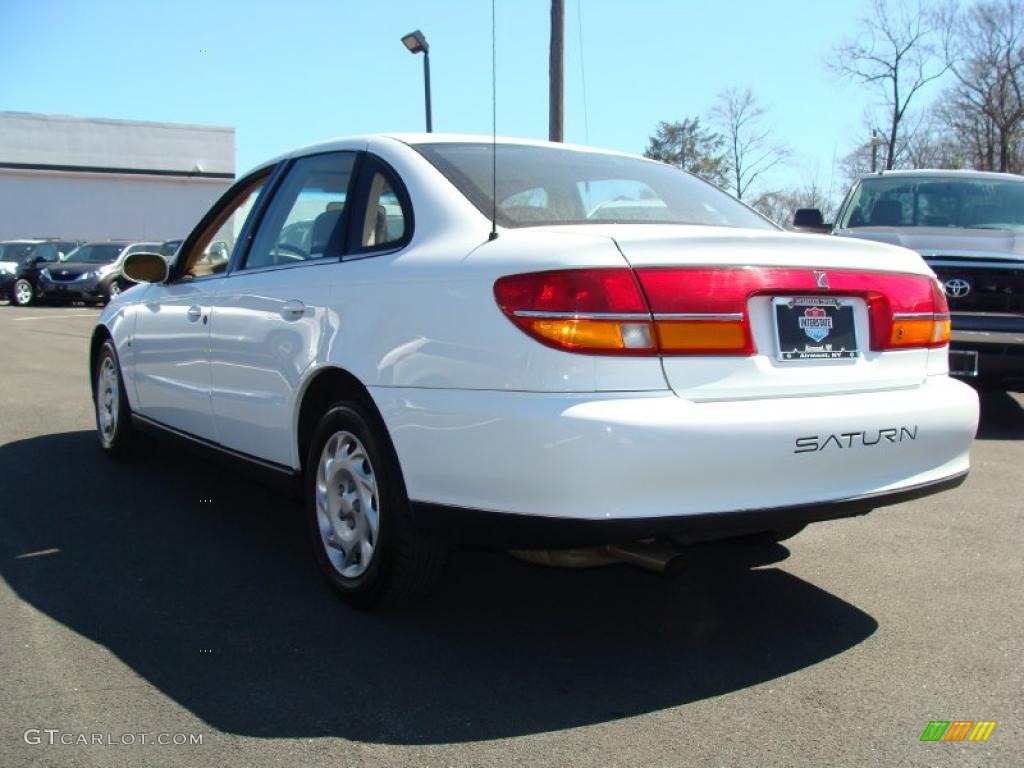 2000 L Series LS1 Sedan - Bright White / Medium Tan photo #6