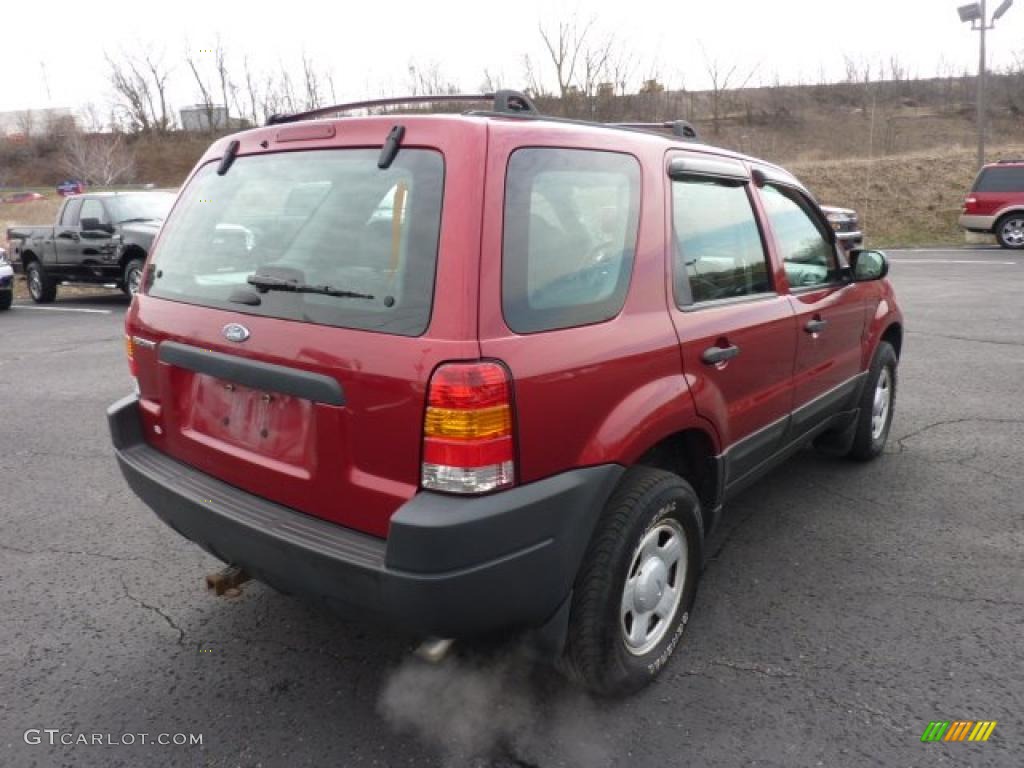 Redfire Metallic 2004 Ford Escape XLS V6 4WD Exterior Photo #47337097