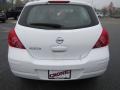 2011 Fresh Powder White Nissan Versa 1.8 S Hatchback  photo #4