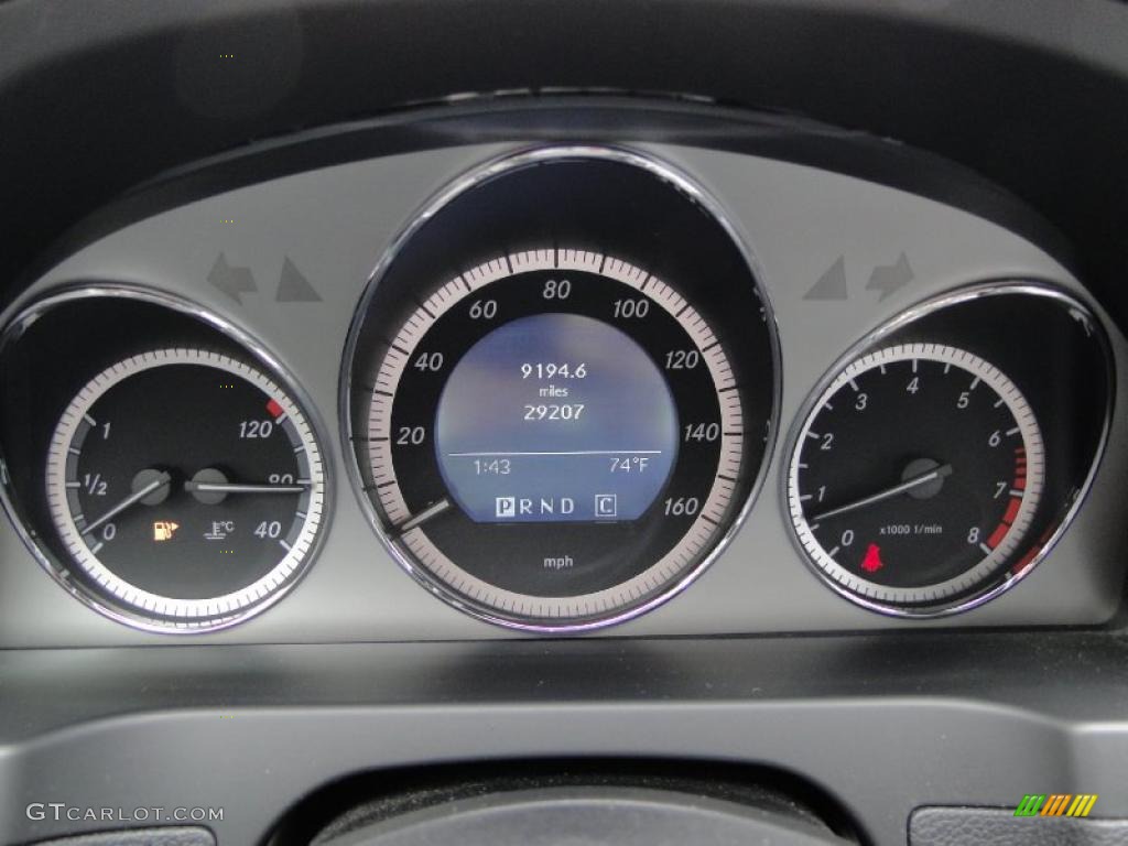 2009 Mercedes-Benz C 350 Sport Gauges Photo #47337667