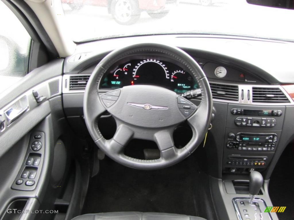 2006 Chrysler Pacifica Touring Dark Slate Gray Dashboard Photo #47338813
