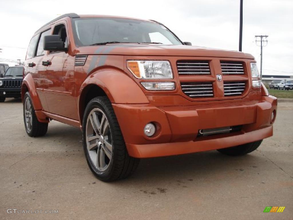Toxic Orange Pearl 2011 Dodge Nitro Detonator 4x4 Exterior Photo #47339014