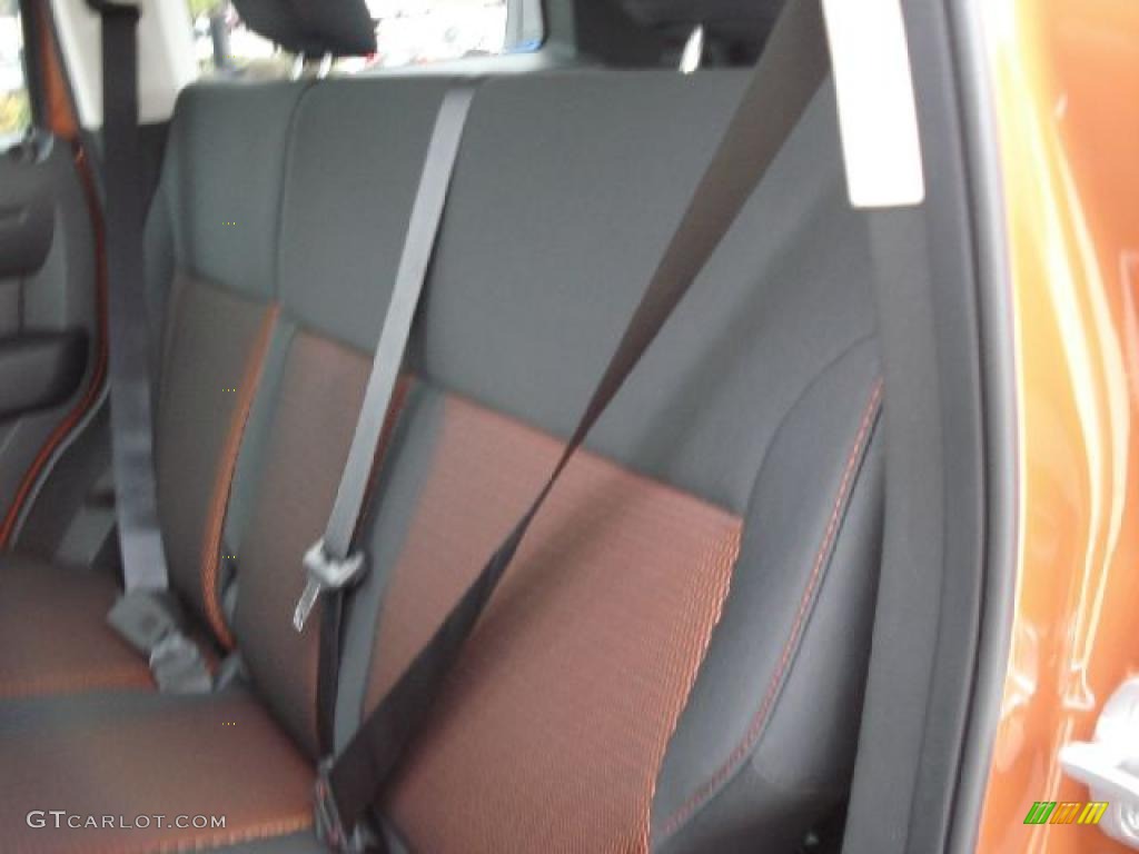 Dark Slate Gray/Orange Interior 2011 Dodge Nitro Detonator 4x4 Photo #47339110
