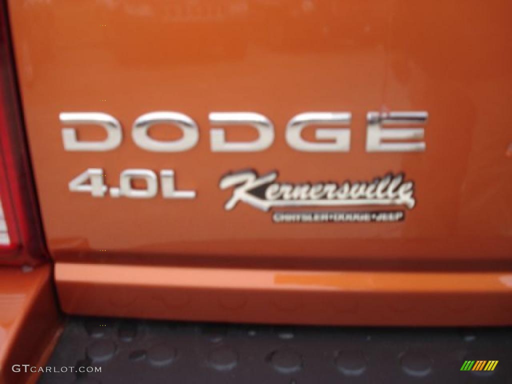 2011 Nitro Detonator 4x4 - Toxic Orange Pearl / Dark Slate Gray/Orange photo #11