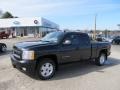 2010 Black Chevrolet Silverado 1500 LT Extended Cab 4x4  photo #1