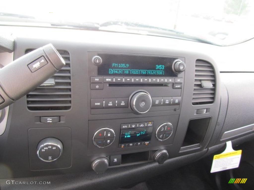 2010 Silverado 1500 LT Extended Cab 4x4 - Black / Ebony photo #23