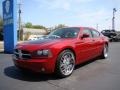 2006 Inferno Red Crystal Pearl Dodge Charger R/T Daytona  photo #4