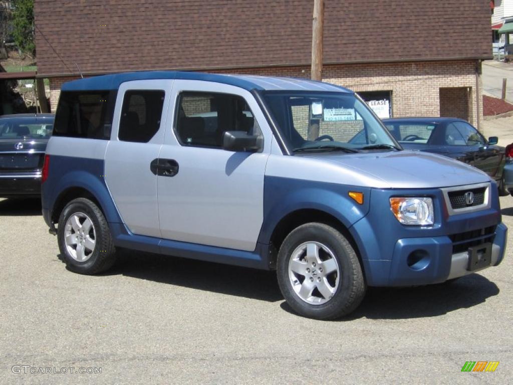 Satin Silver Metallic 2005 Honda Element EX AWD Exterior Photo #47340487