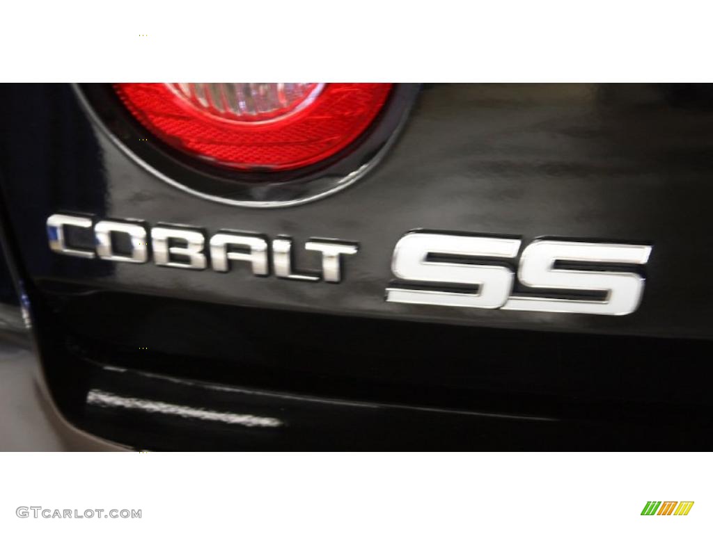 2009 Cobalt SS Coupe - Black / Ebony/Ebony UltraLux/Red Pipping photo #5