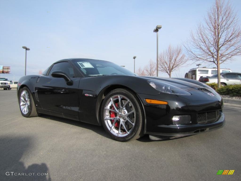 Black 2009 Chevrolet Corvette Z06 Exterior Photo #47341834