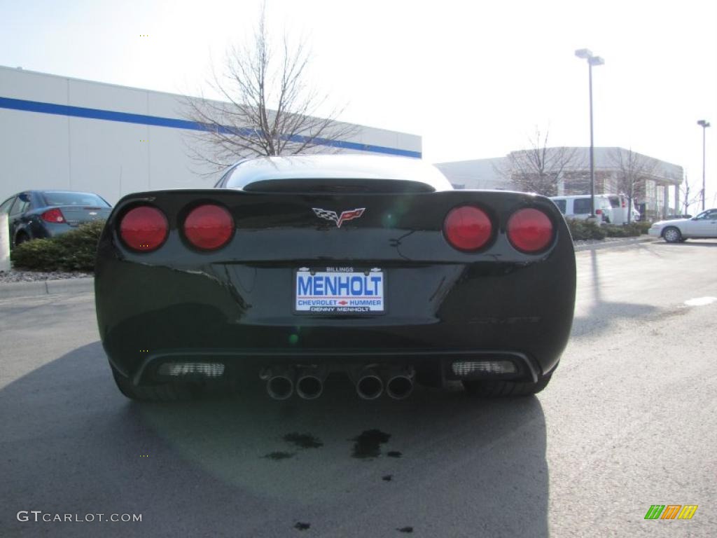 2009 Corvette Z06 - Black / Ebony photo #9