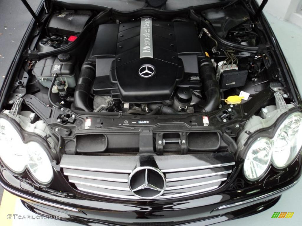 2004 Mercedes-Benz CLK 500 Cabriolet 5.0 Liter SOHC 24-Valve V8 Engine Photo #47341891