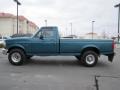 Emerald Green Metallic 1991 Ford F250 Regular Cab 4x4