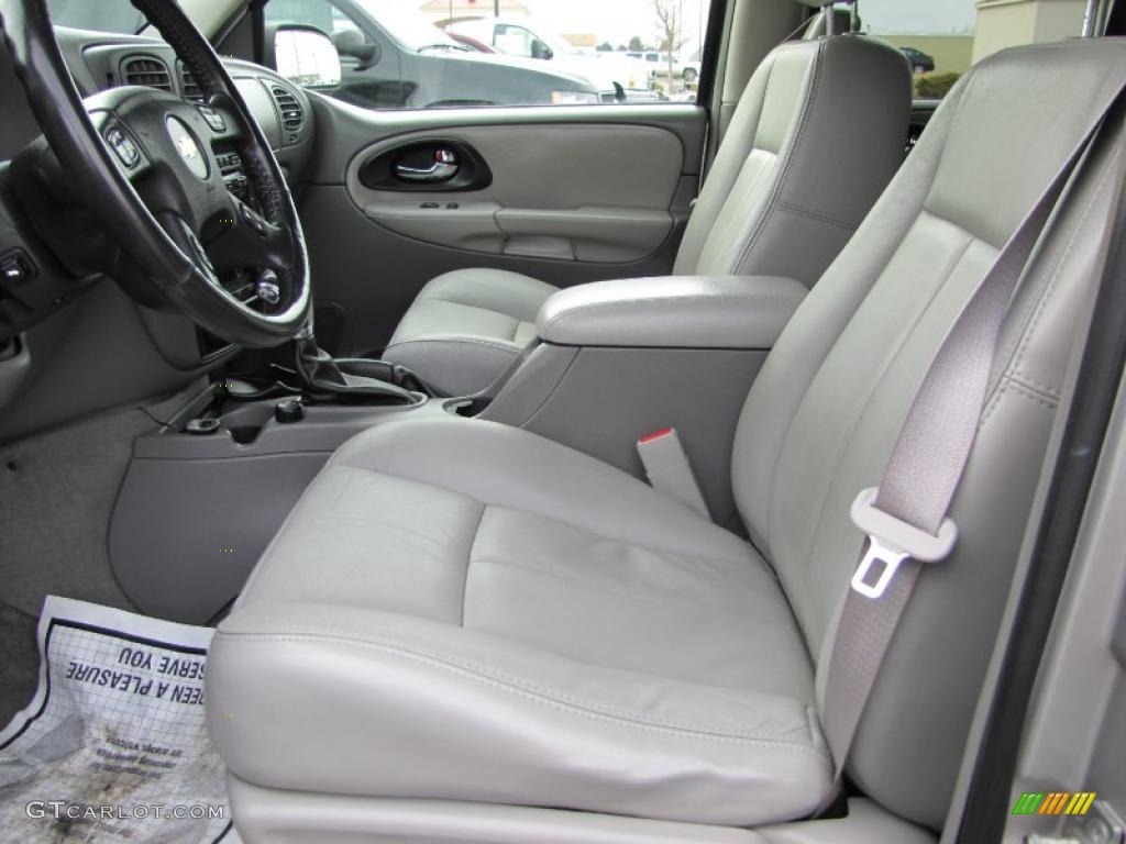 Light Gray Interior 2007 Chevrolet TrailBlazer LT 4x4 Photo #47342609