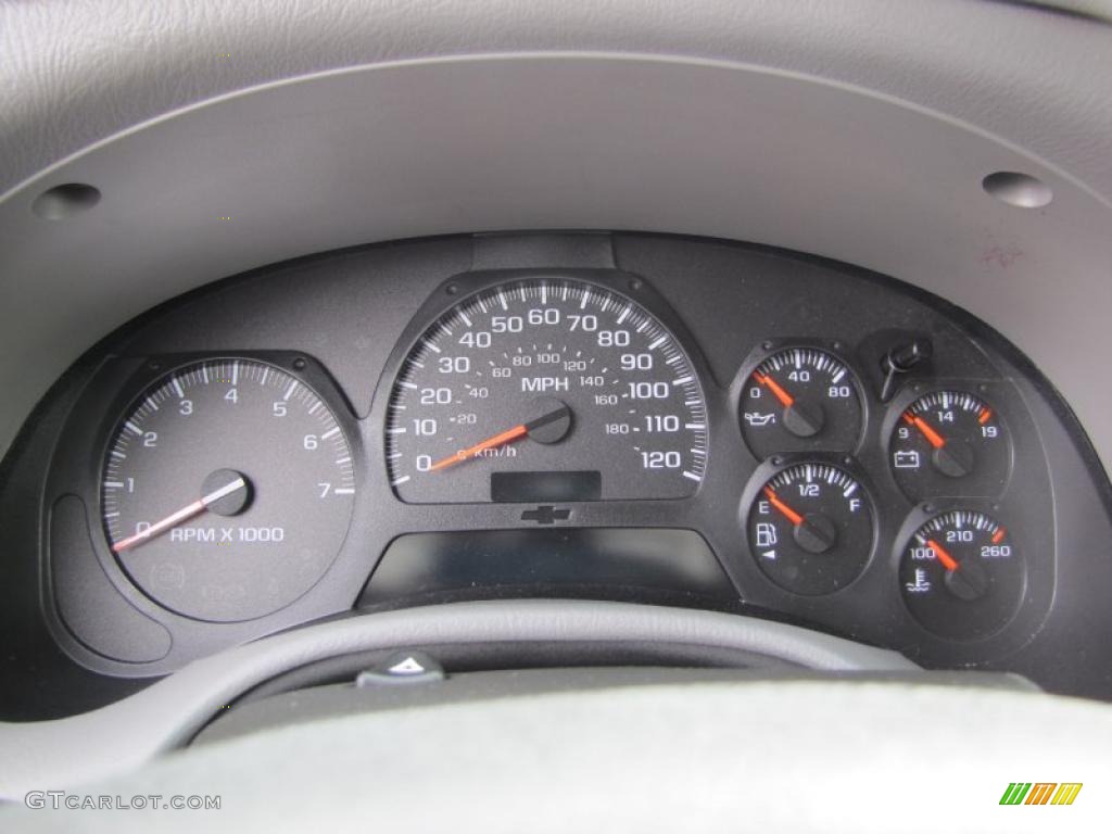 2007 Chevrolet TrailBlazer LT 4x4 Gauges Photo #47342675