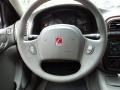 2001 Saturn L Series Gray Interior Steering Wheel Photo