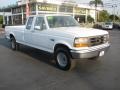 Oxford White 1997 Ford F250 XL Extended Cab