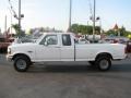 Oxford White 1997 Ford F250 XL Extended Cab Exterior