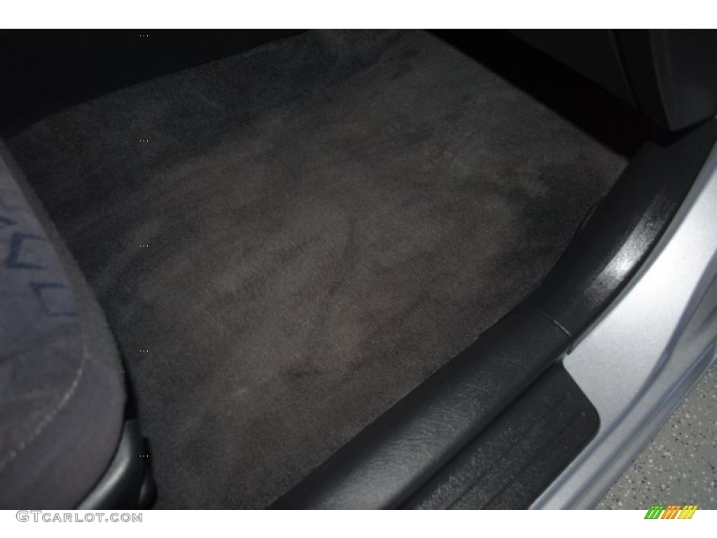 2001 Civic EX Coupe - Satin Silver Metallic / Gray photo #34