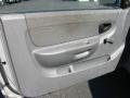 Gray 2004 Hyundai Accent Coupe Door Panel