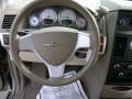 2008 Chrysler Town & Country Medium Pebble Beige/Cream Interior Steering Wheel Photo