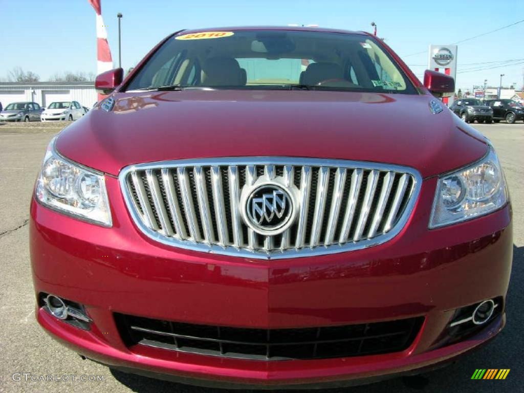 Red Jewel Tintcoat 2010 Buick LaCrosse CXL AWD Exterior Photo #47344433