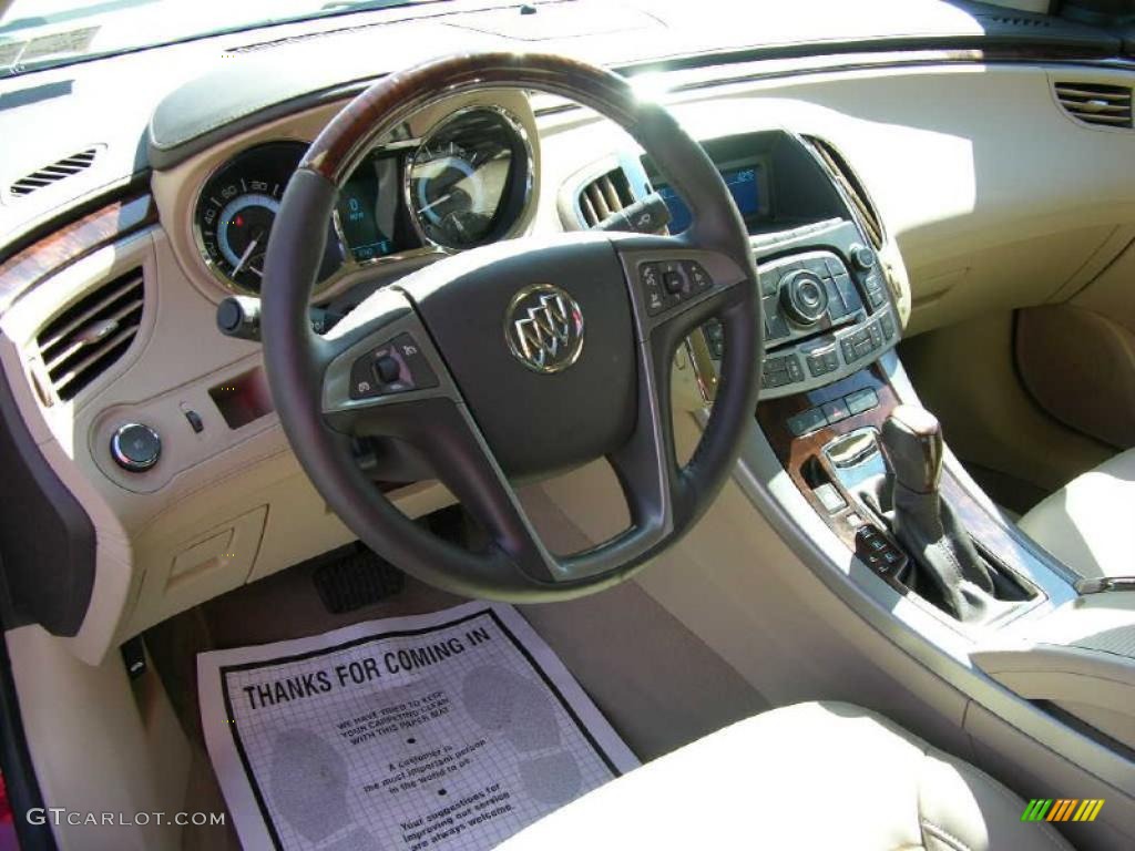 Cocoa/Light Cashmere Interior 2010 Buick LaCrosse CXL AWD Photo #47344520