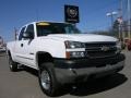 2005 Summit White Chevrolet Silverado 2500HD LS Extended Cab 4x4  photo #3