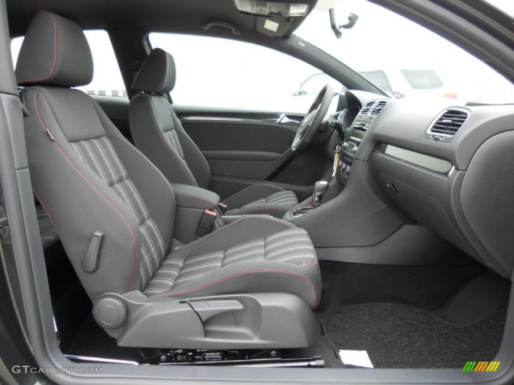 Interlagos Plaid Cloth Interior 2011 Volkswagen GTI 2 Door Photo #47344943