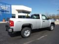 Sheer Silver Metallic - Silverado 2500HD Regular Cab 4x4 Photo No. 10