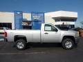 Sheer Silver Metallic - Silverado 2500HD Regular Cab 4x4 Photo No. 11