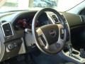 Ebony 2009 GMC Acadia SLT AWD Steering Wheel