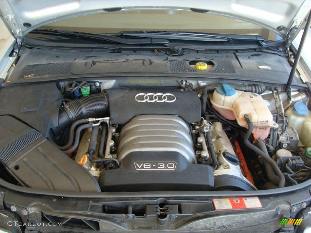 2002 Audi A4 3.0 quattro Sedan 3.0 Liter DOHC 30-Valve V6 Engine Photo #47346305