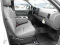 Dark Titanium 2011 GMC Sierra 2500HD Work Truck Regular Cab Chassis Interior Color